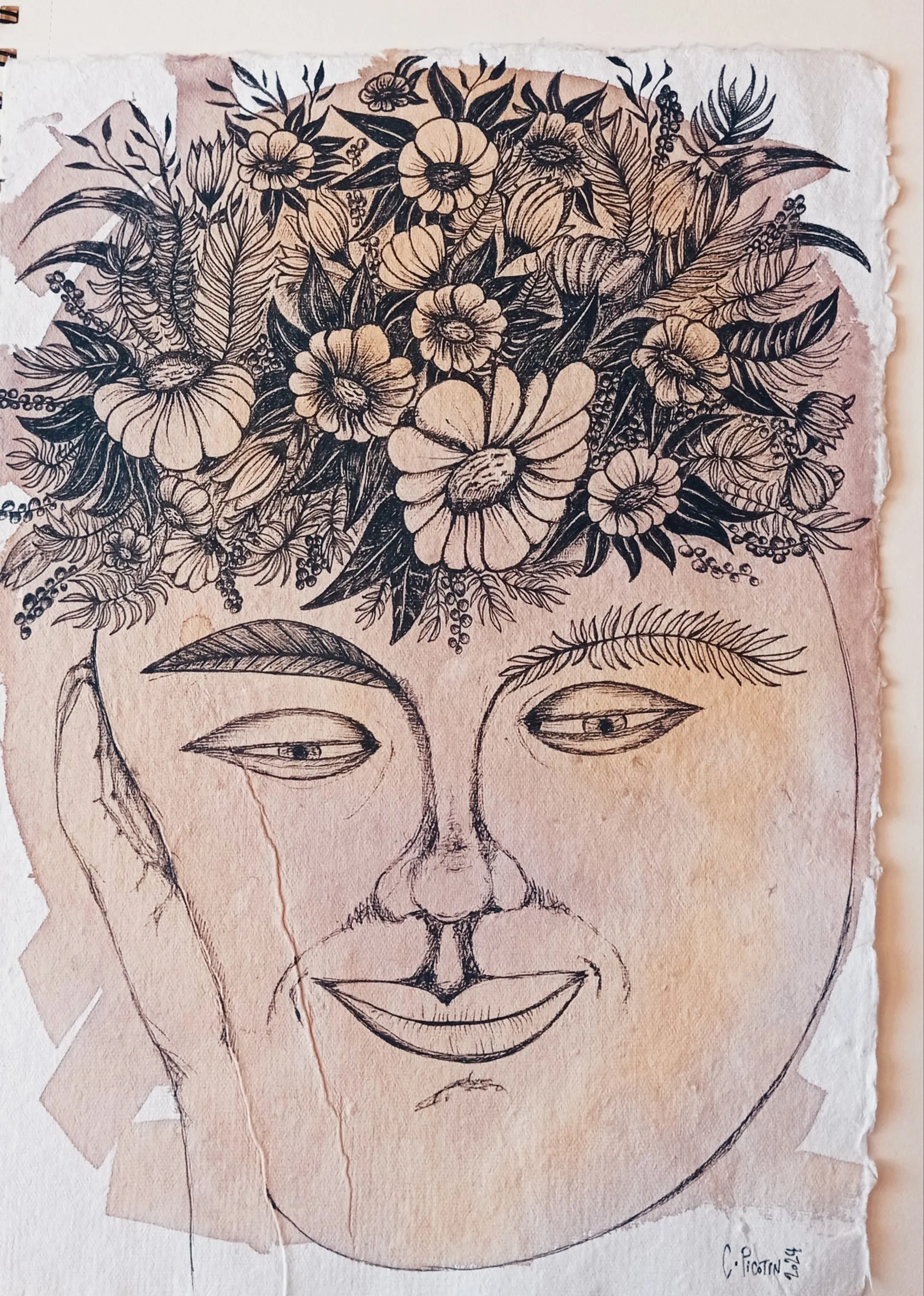 Goule fleurs
