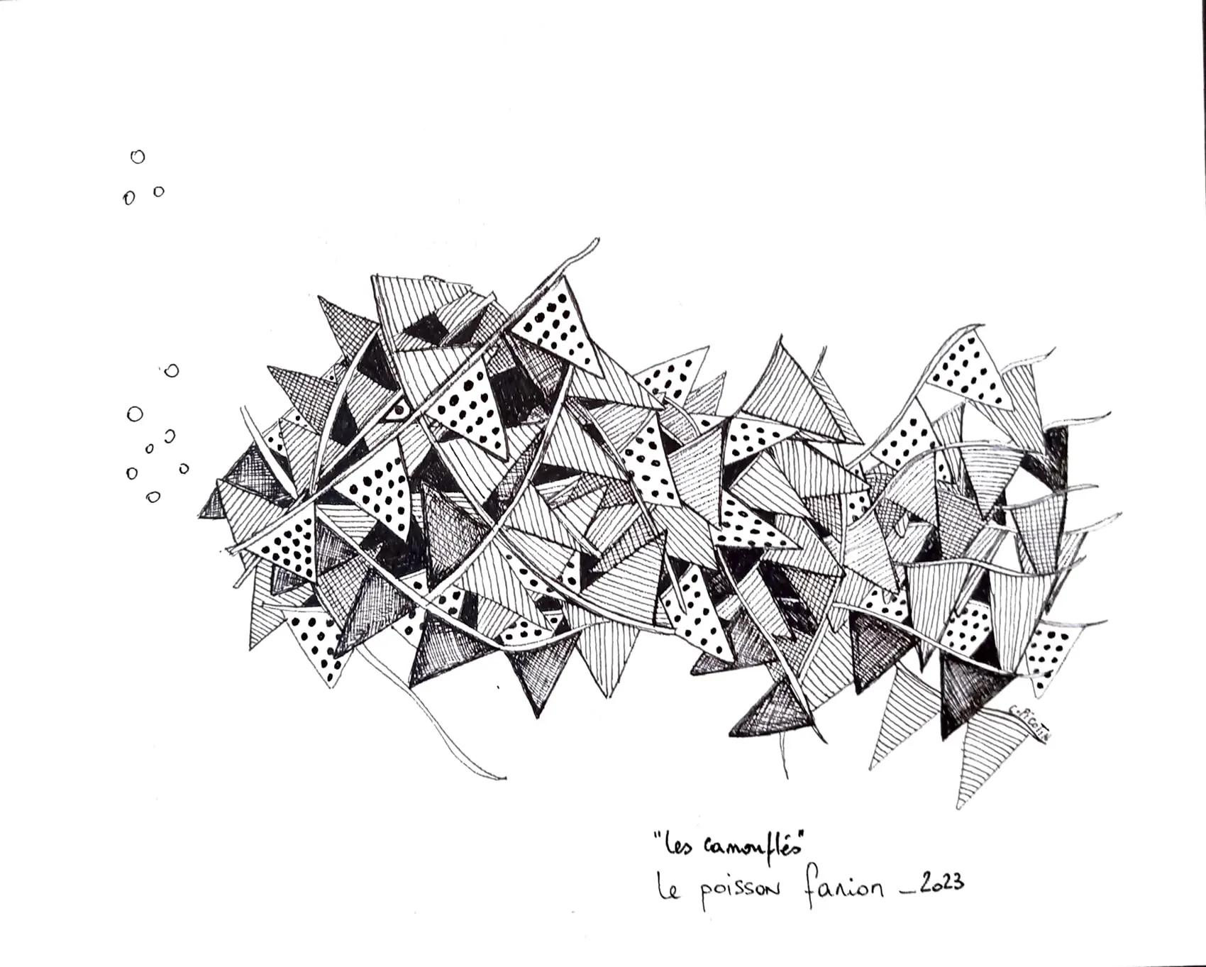 Le poisson fanion