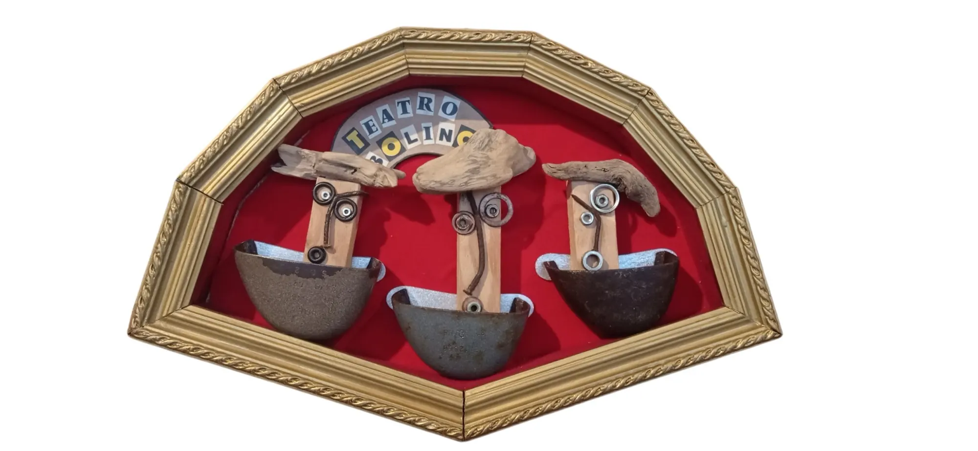 Trombine · personnage d’objets détournés