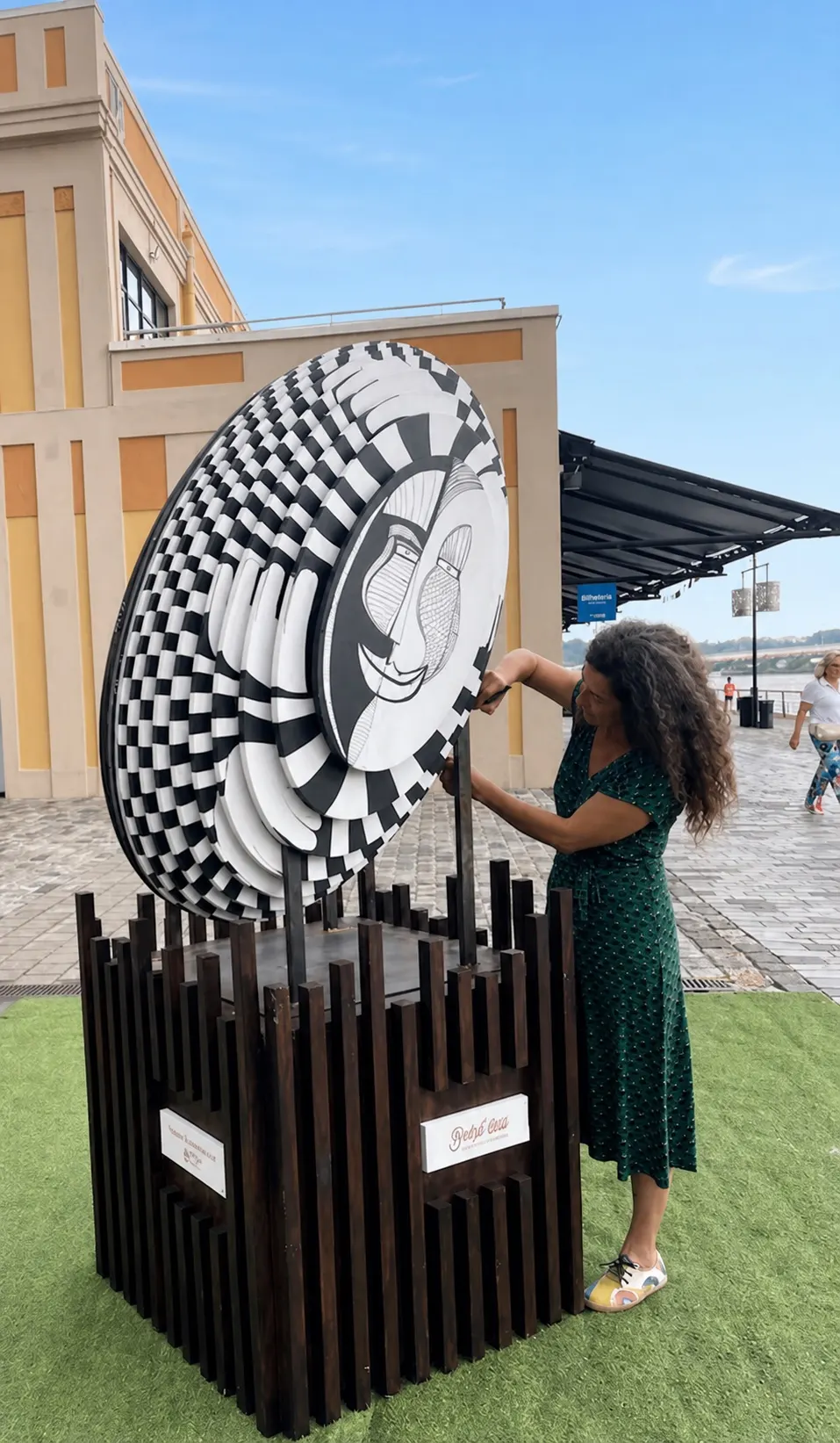 Bord’eau Village · installation aux quais de Bordeaux