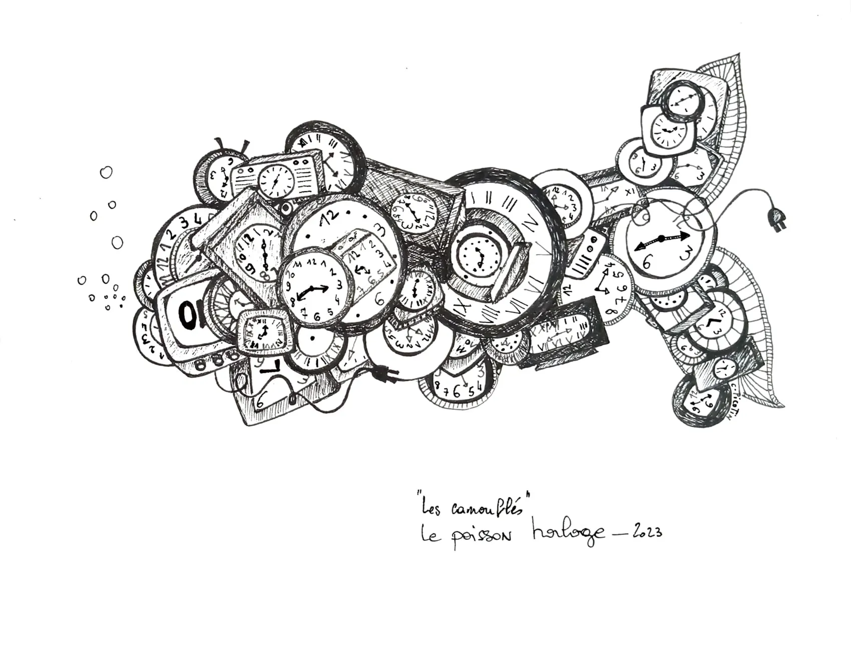 Le poisson horloge