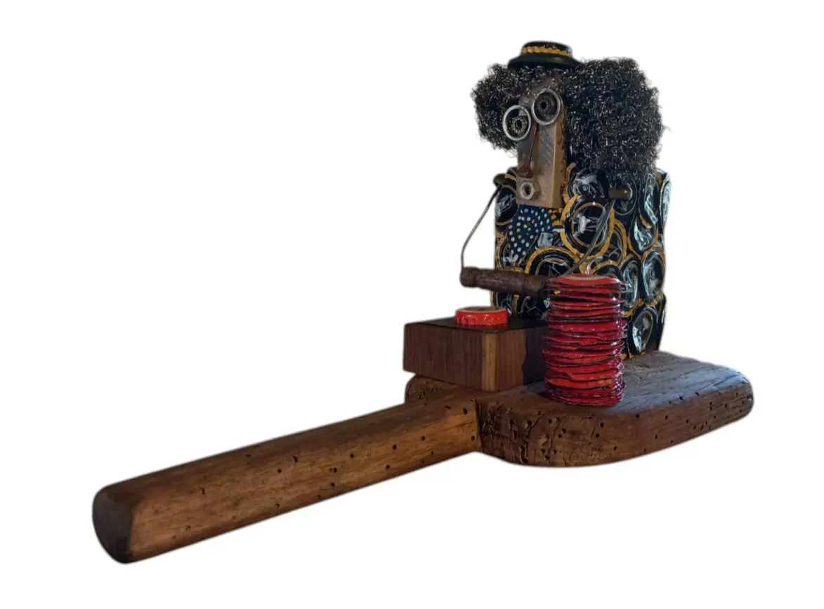 Trombine · personnage d’objets détournés